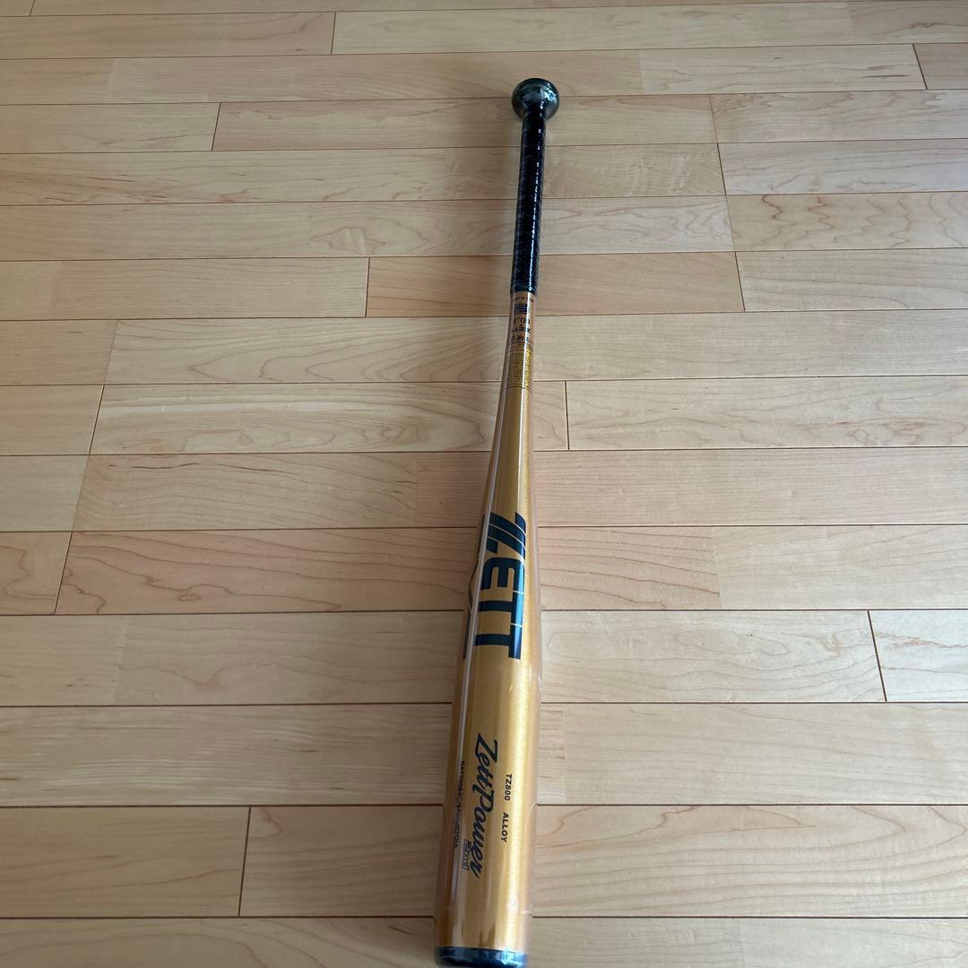 ZETT 硬式バット BATZ20084C ゴールド 84cm