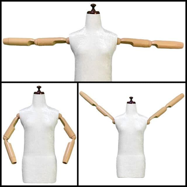 和装トルソー可動腕　着付け練習用ボディ　和装ボディ　着付けマネキン