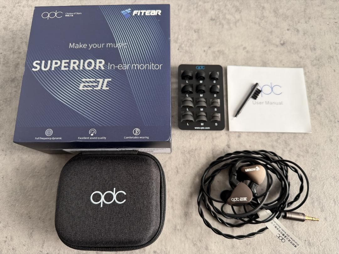 qdc SUPERIOR EX + HSE-AD03-pnk (ピダック)