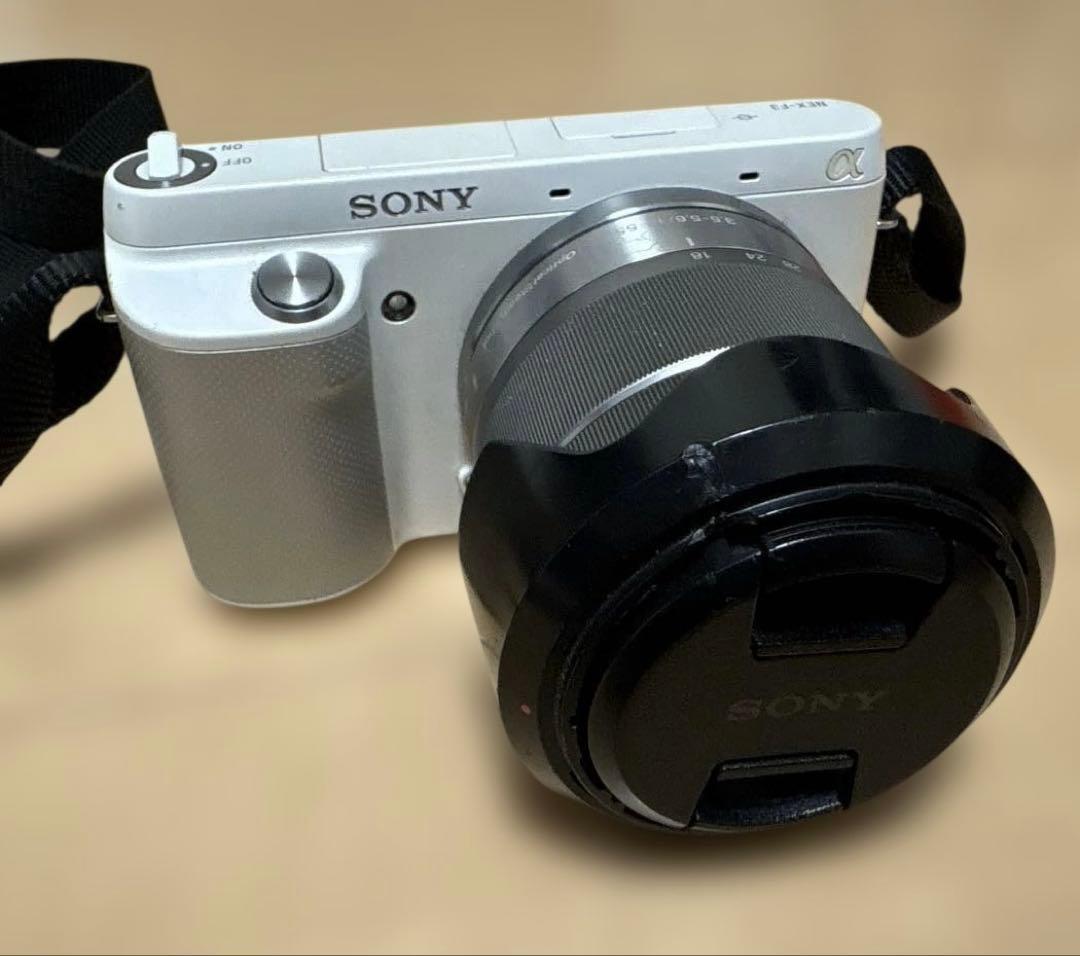 SONY NEX- F3ミラーレスカメラ レンズ付き