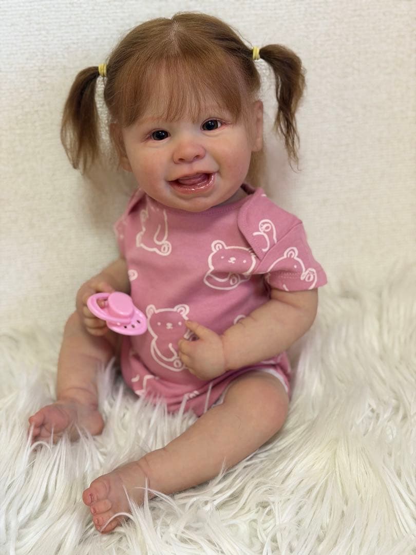 【リボーンドール】笑顔が可愛いリボーンドールベビー