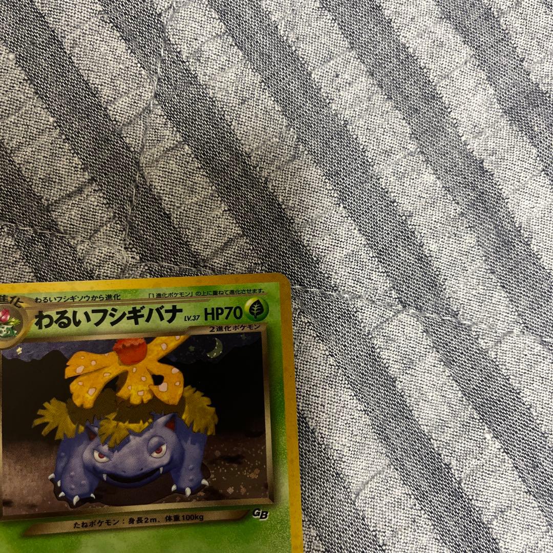 わるいフシギバナ わるいフシギソウ 旧裏　002 003 良品〜準美品