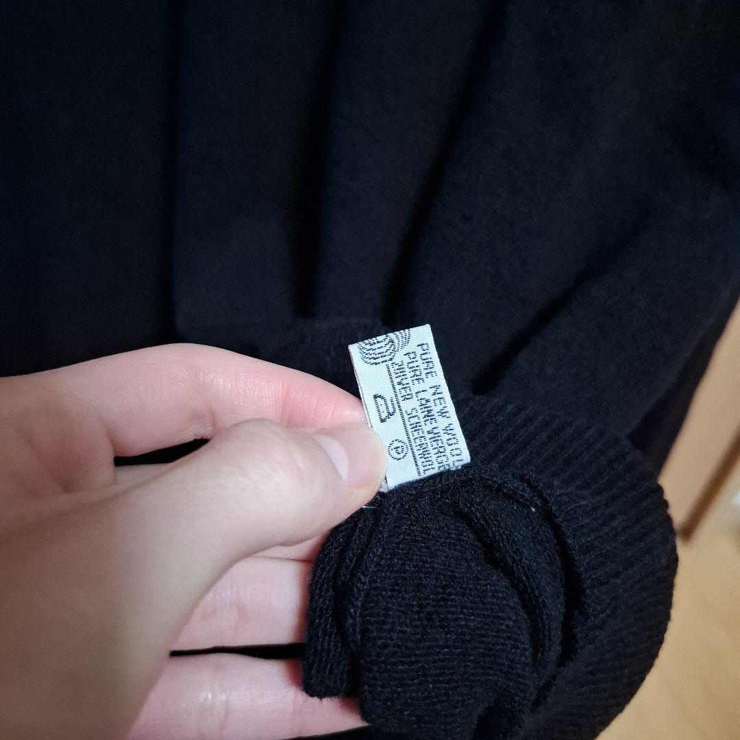 【美品】　クリスチャンディオール　ニット　セーター　ブラック　イタリア製　M