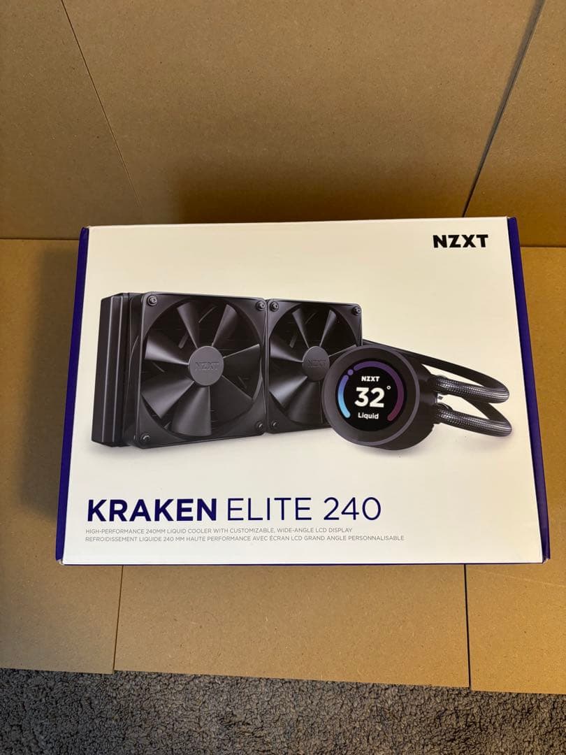 NZXT Kraken Elite 240 水冷クーラー 美品