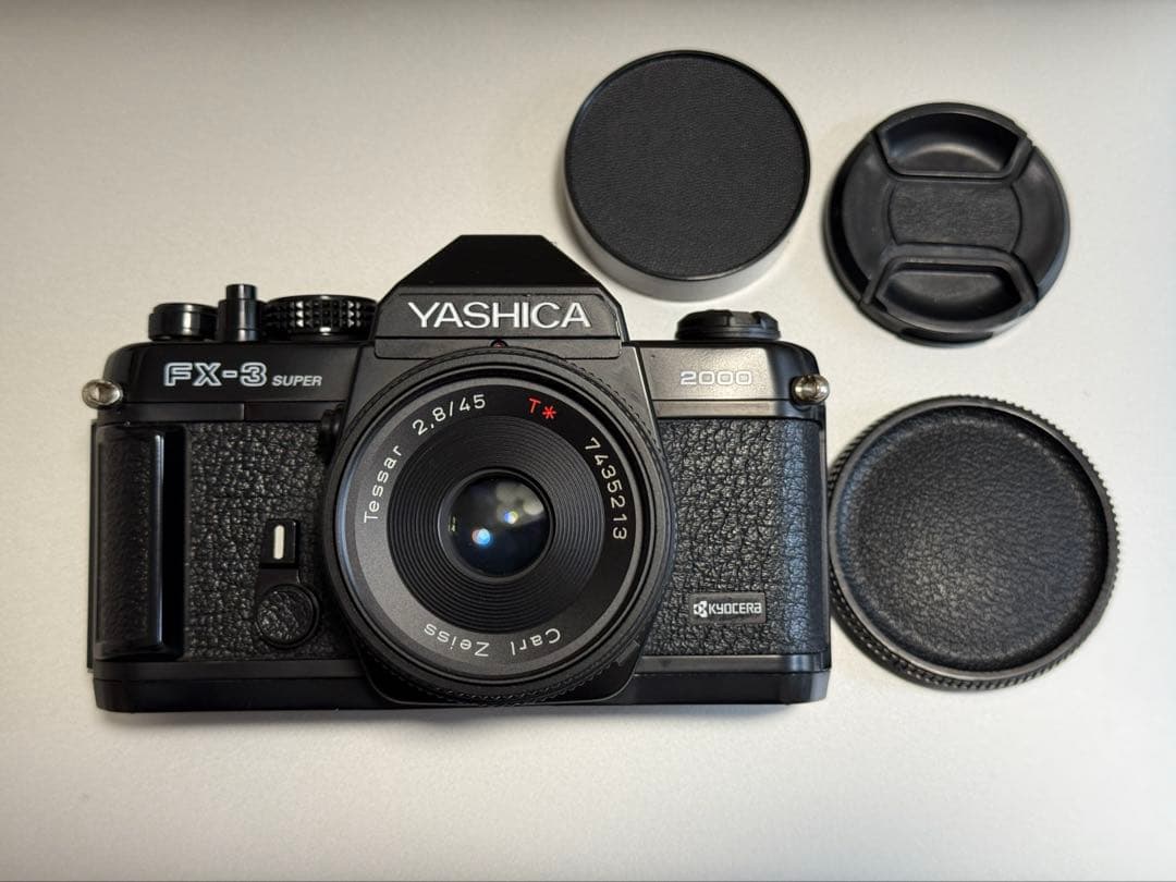 contax carlzeiss tessar 45mm f2.8 レンズのみ