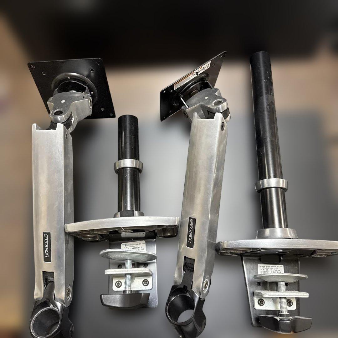 ERGOTRON エルゴトロン デスク モニター アーム　2基