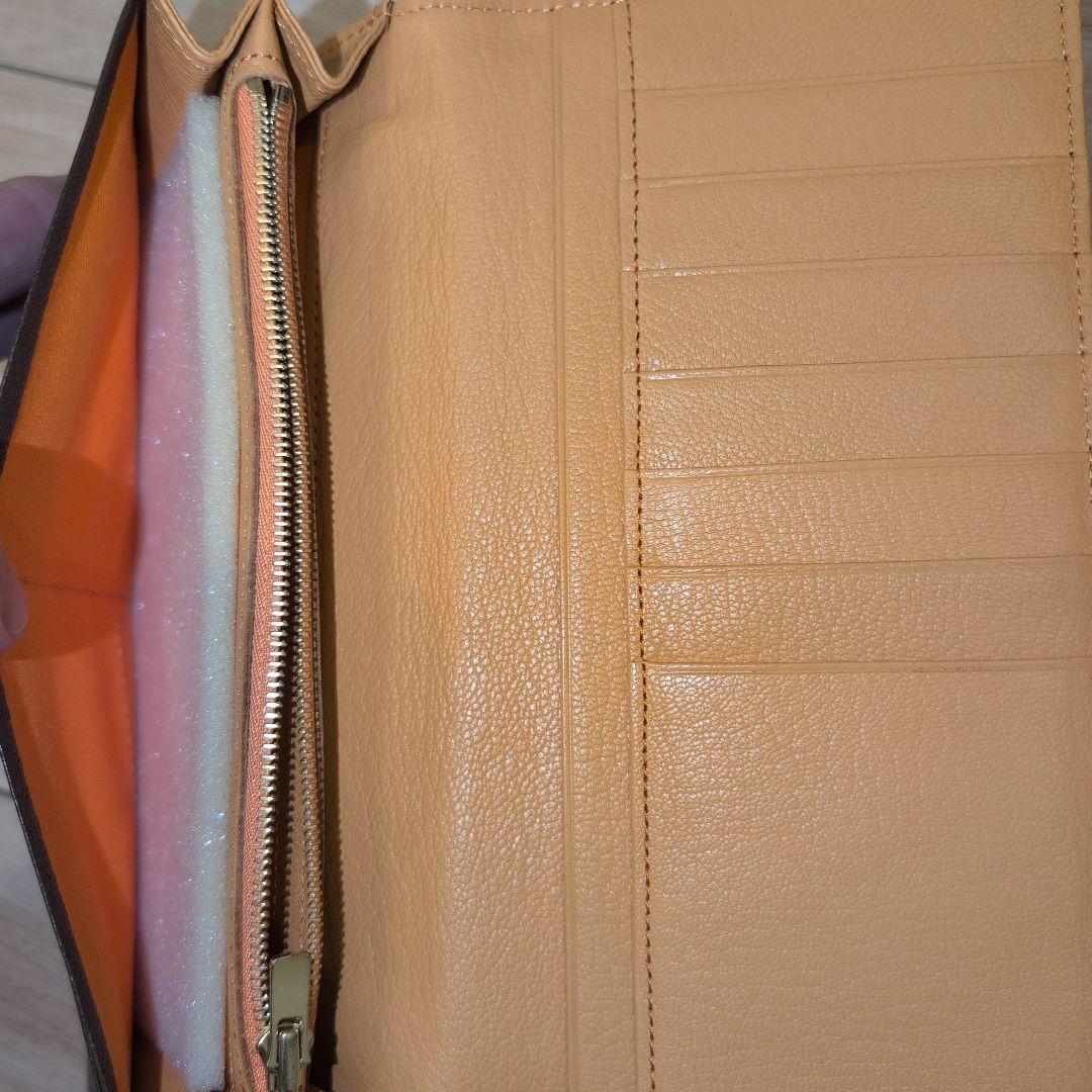 【未使用】PORTER DOUBLE ポーター ロングウォレット ブラウン