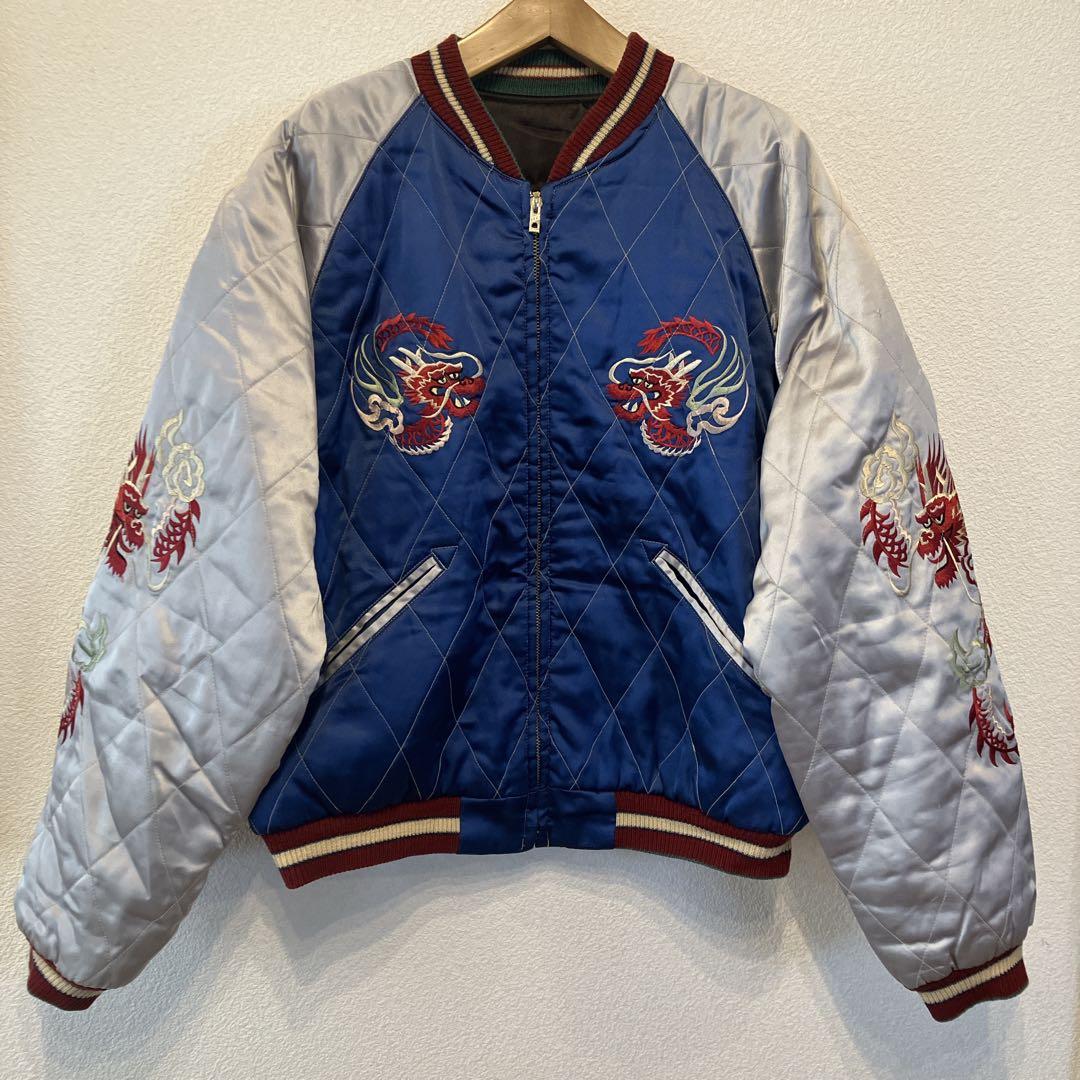 90年代 テーラー東洋 スカジャン リバーシブル 希少 ヴィンテージ