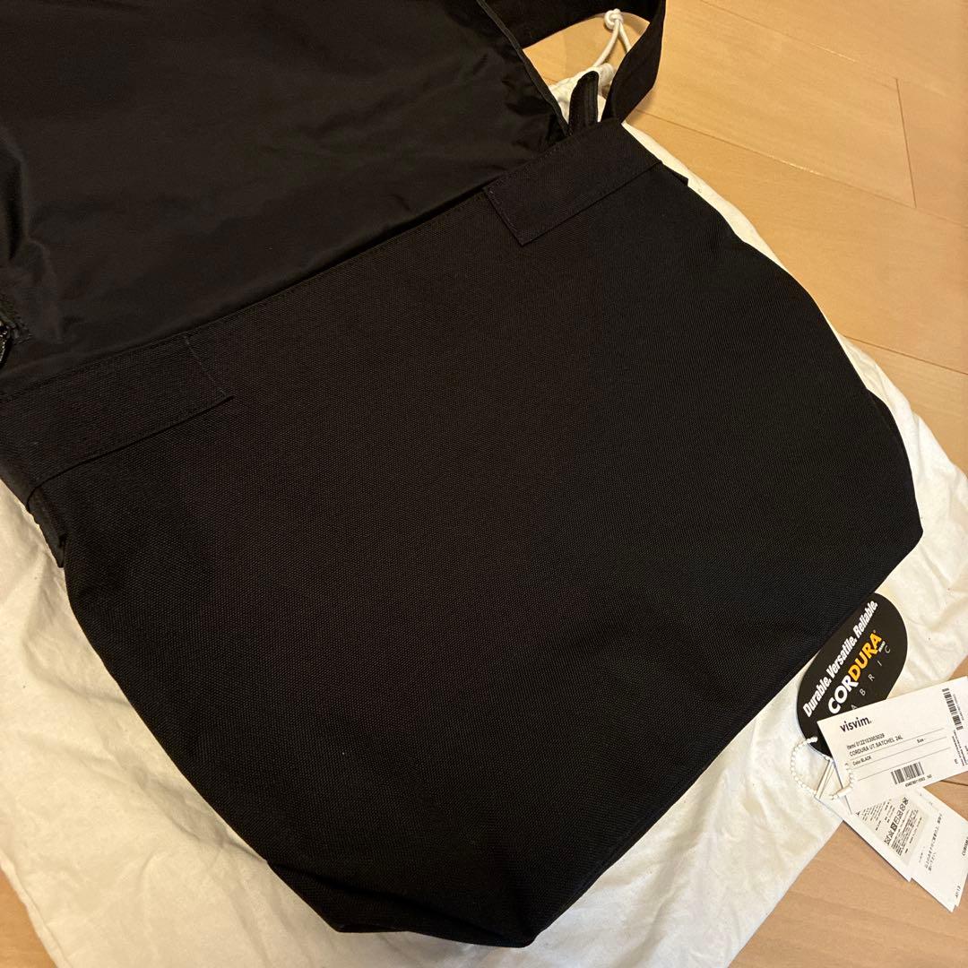 Visvim極美品メッセンジャーバッグブラック24L