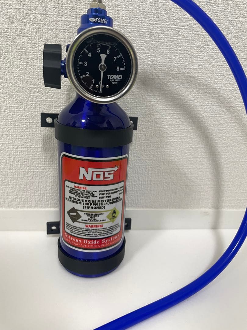 ダミーNOSボトル　ニトロ　固定ステー付き　2個セット