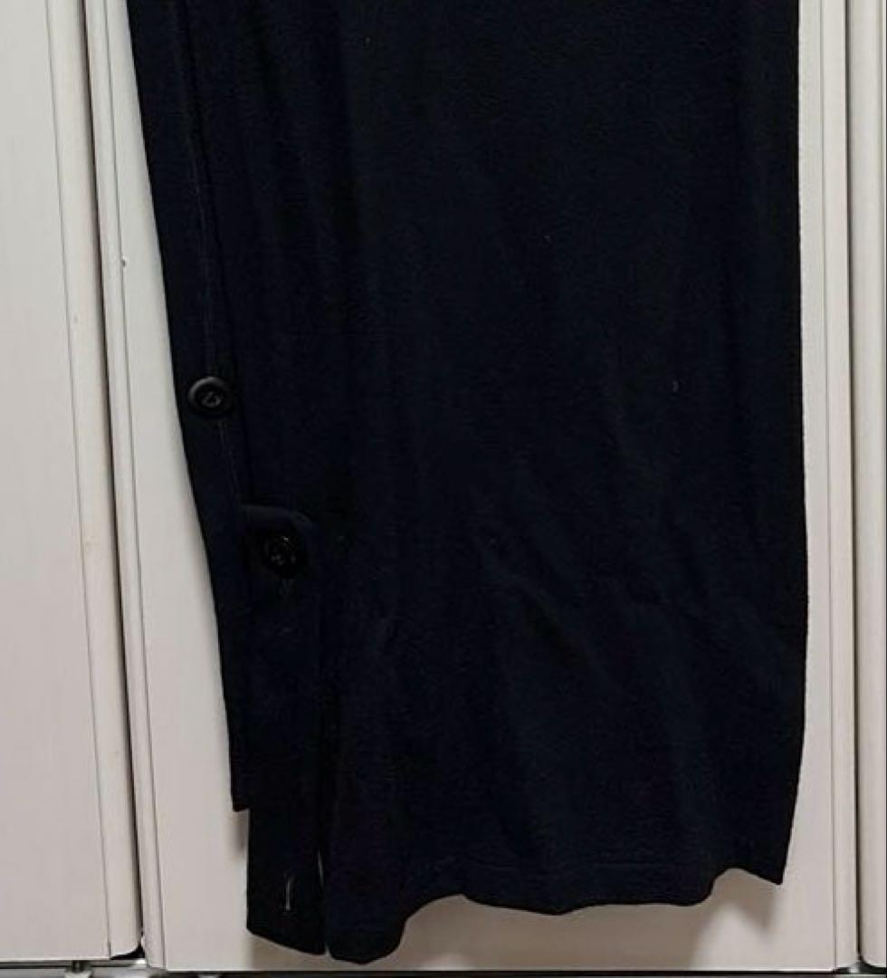 Y's ワイズ ヨウジヤマモト サイズ2 ブラック ニット ベスト タートル