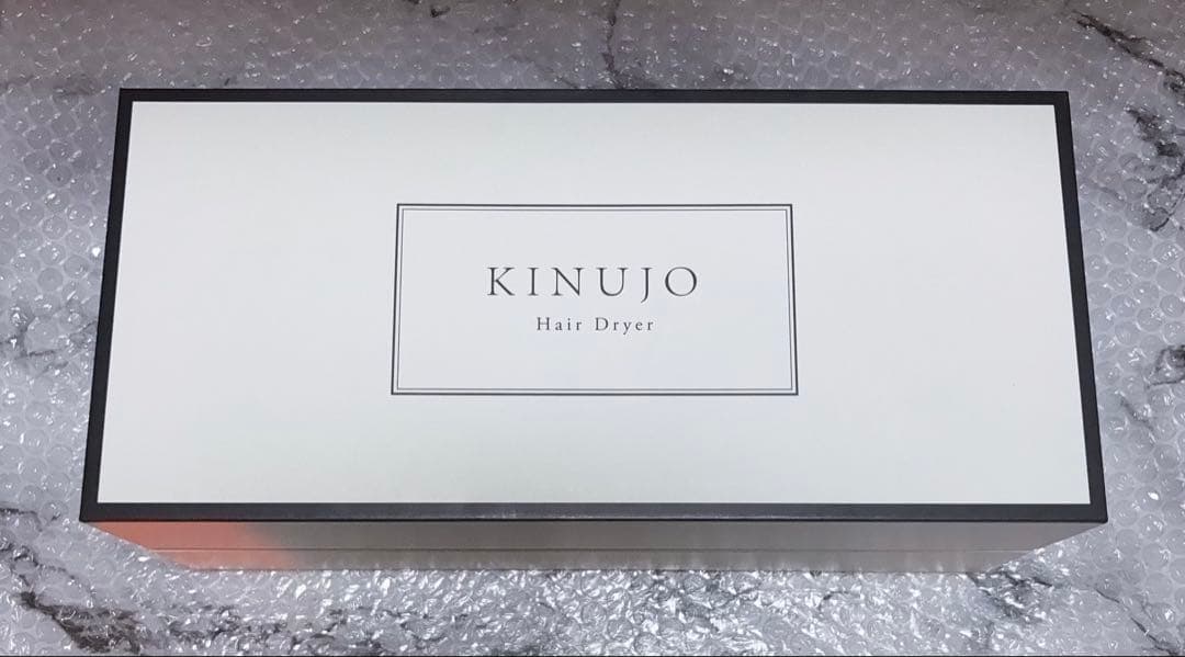 KINUJO ヘアドライヤー ホワイト/ブラック
