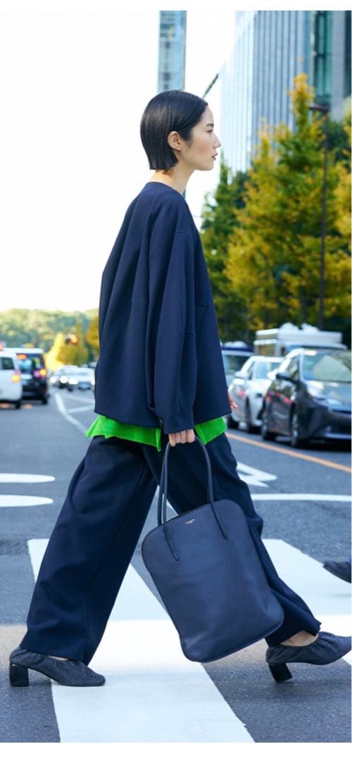 enfold 上下セット　ネイビー　38サイズ