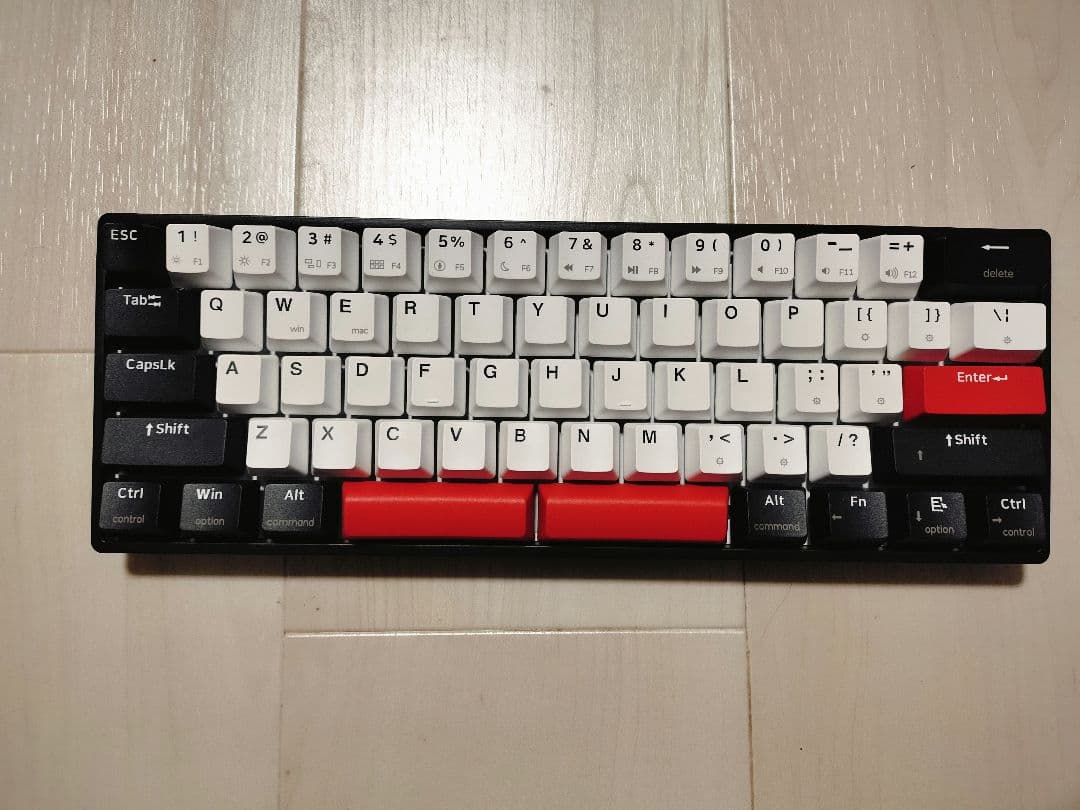 キーボード SKYLOONG GK61 QMK/VIA