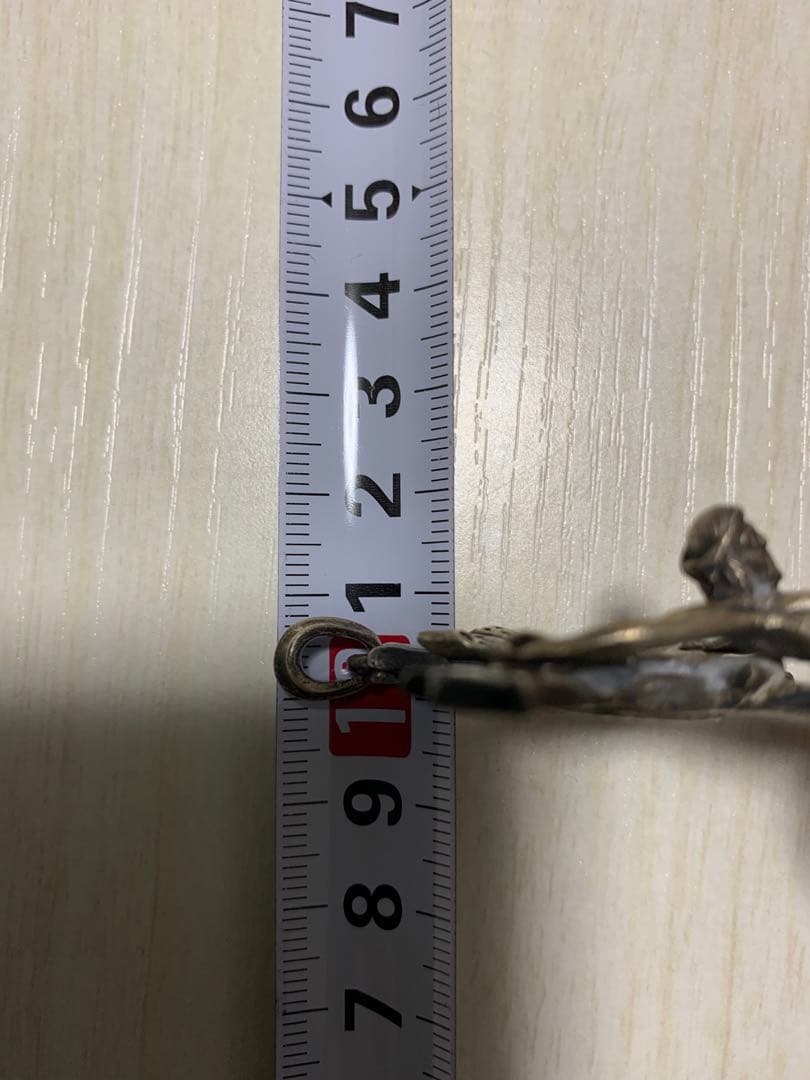 特大　ロザリオ　ペンダントトップ　silver