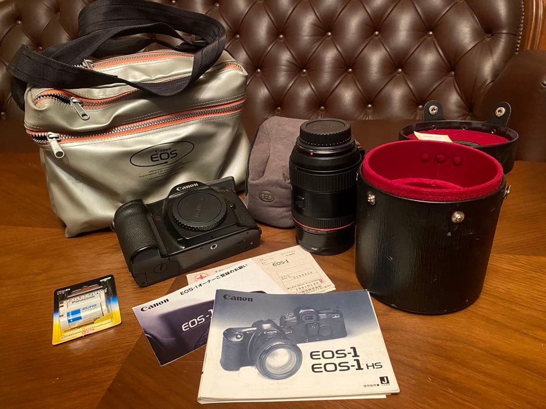 Canon EOS-1 初代+望遠レンズ 保証書付属品全てあり