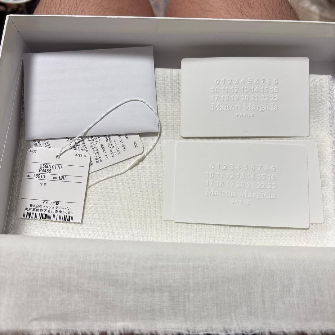 【ほぼ未使用】国内正規店購入メゾンマルジェラ　長財布