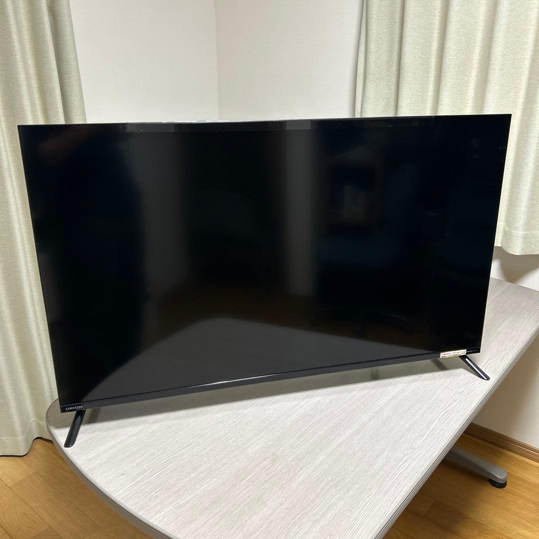 オリオン チューナレステレビ 43V型 4K GL431UA