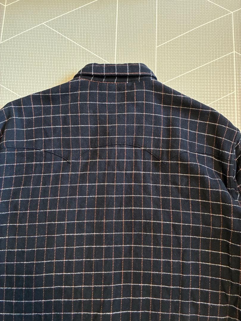 Kaptain Sunshine 肉厚ウエスタンネルシャツ 40