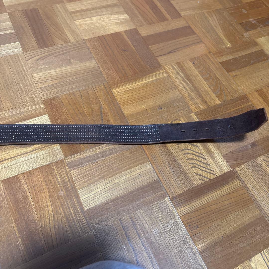 HTC ベルト　5連ダイヤスタッズ　サイズ34