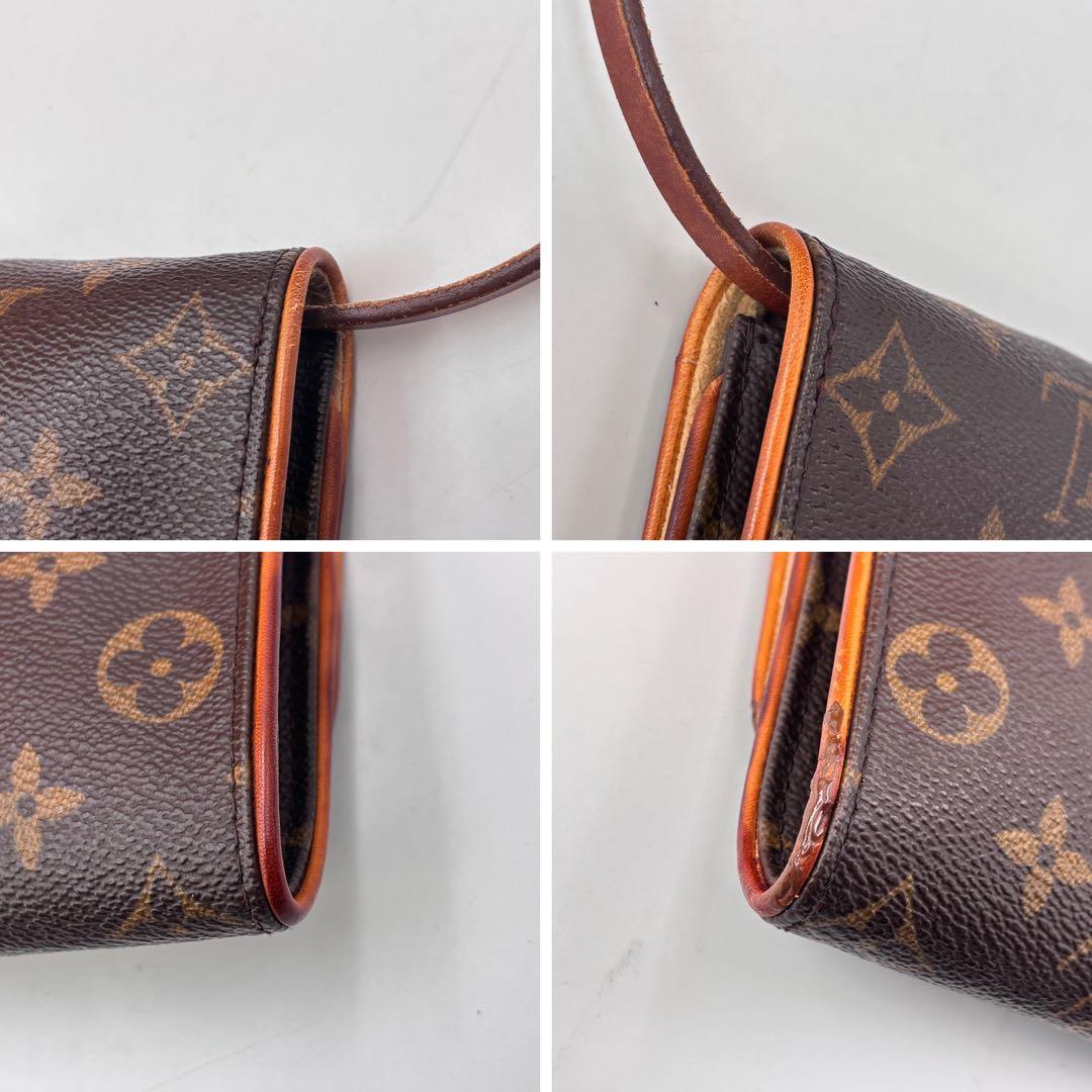 ルイヴィトン M51854 ポシェット ツイン PM ウエストバッグ ポーチ