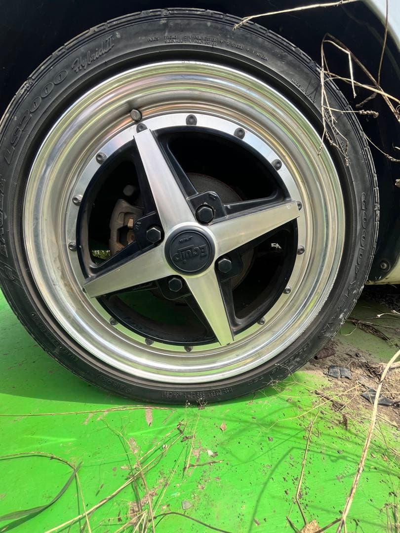 katsuELエクイップ01 15 5.0Jオフセット＋42 PCD100