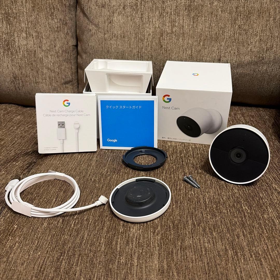 Google Nest Cam 新品充電ケーブル