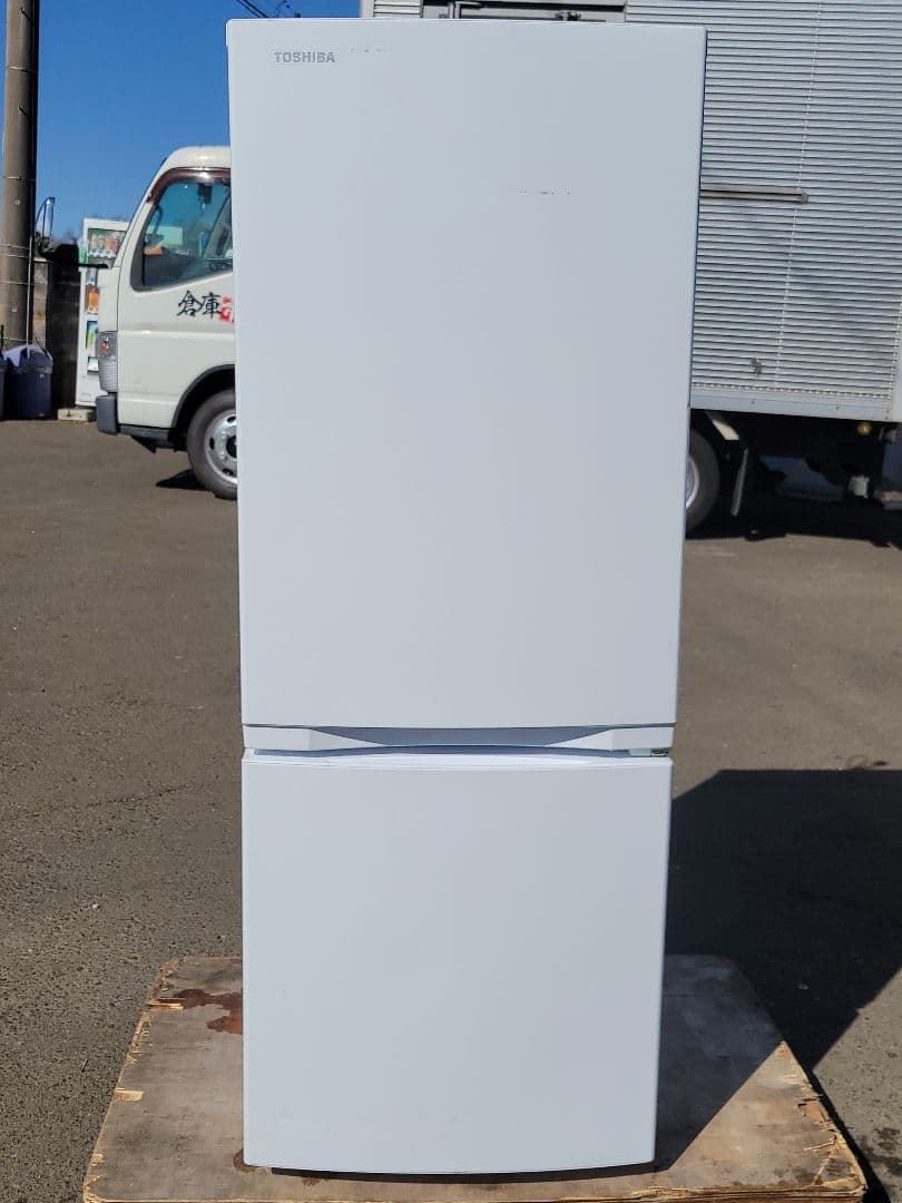 東芝 冷凍冷蔵庫 GR-T15BS(W) 153L 2021年製