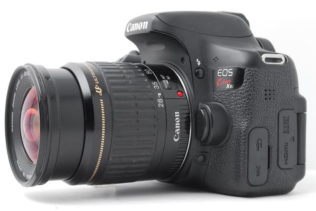 【光学極美品】Canon Kiss X8i　スマホ転送　WiFiモデル　自撮り