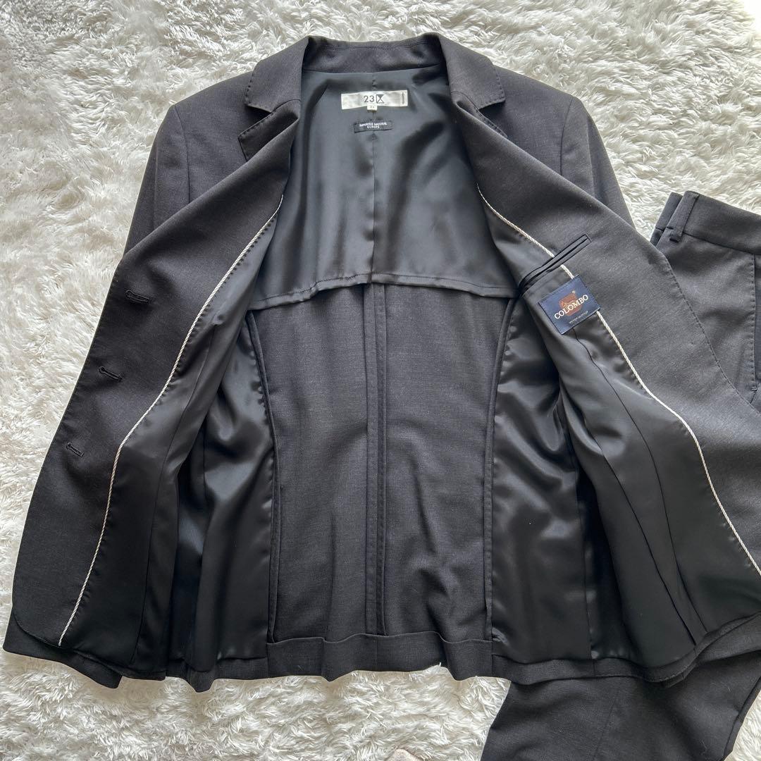 No.7☆ミ　様　23区　パンツスーツ　グレー　大きいサイズ　44