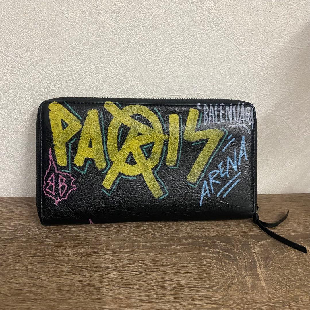 BALENCIAGA グラフィティ 長財布