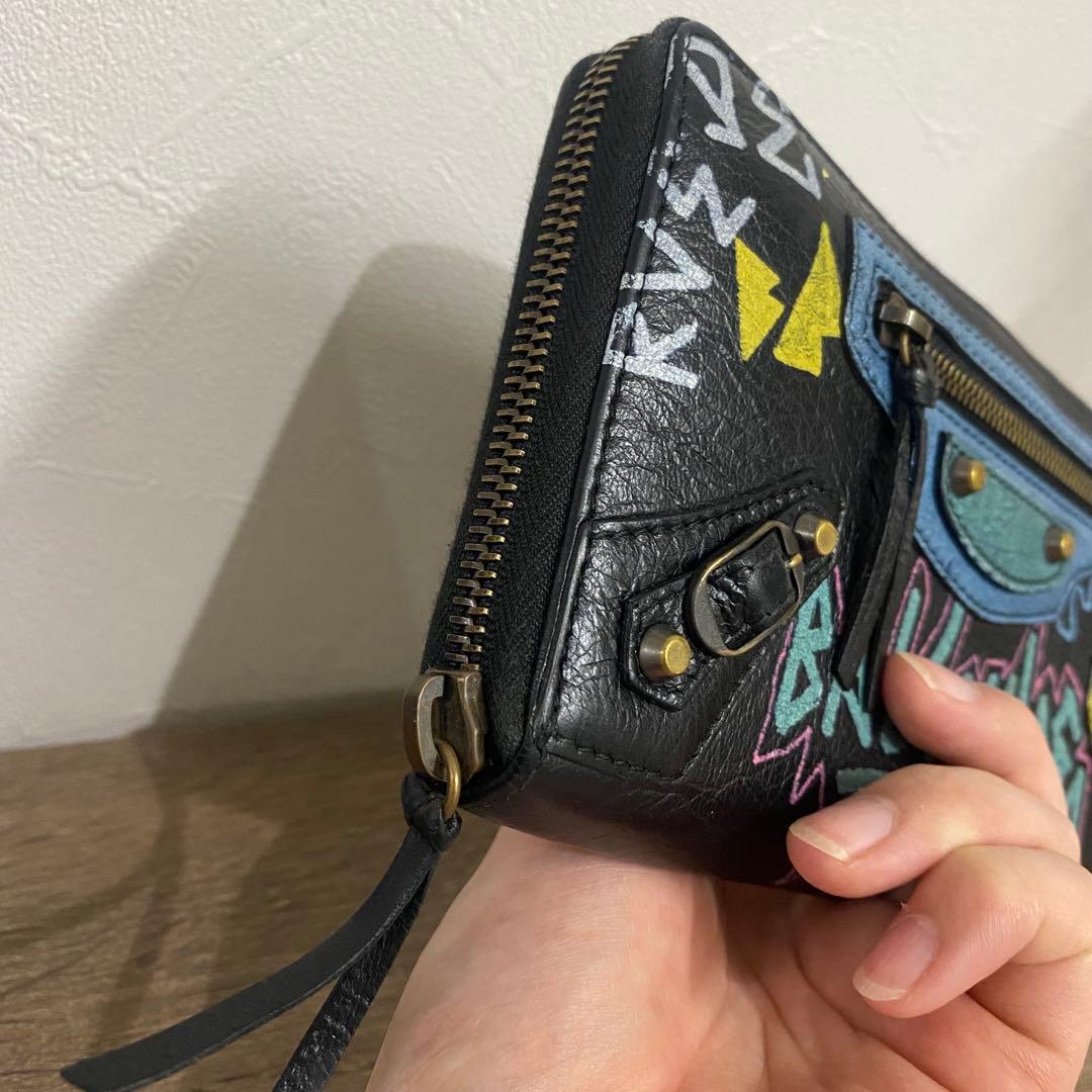 BALENCIAGA グラフィティ 長財布