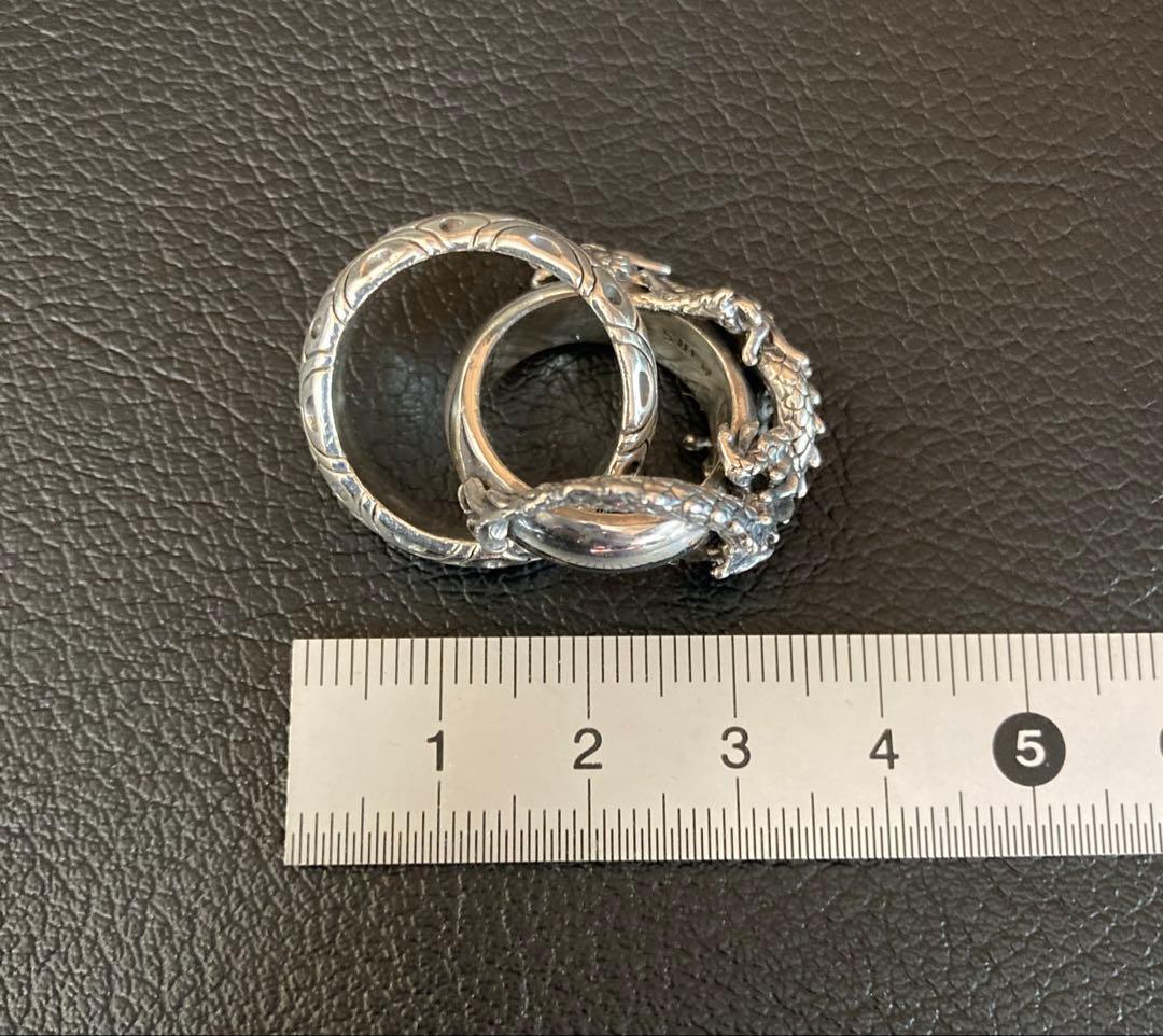 MARS ドラゴンリングペンダント ネックレス シルバー925 マーズ 龍