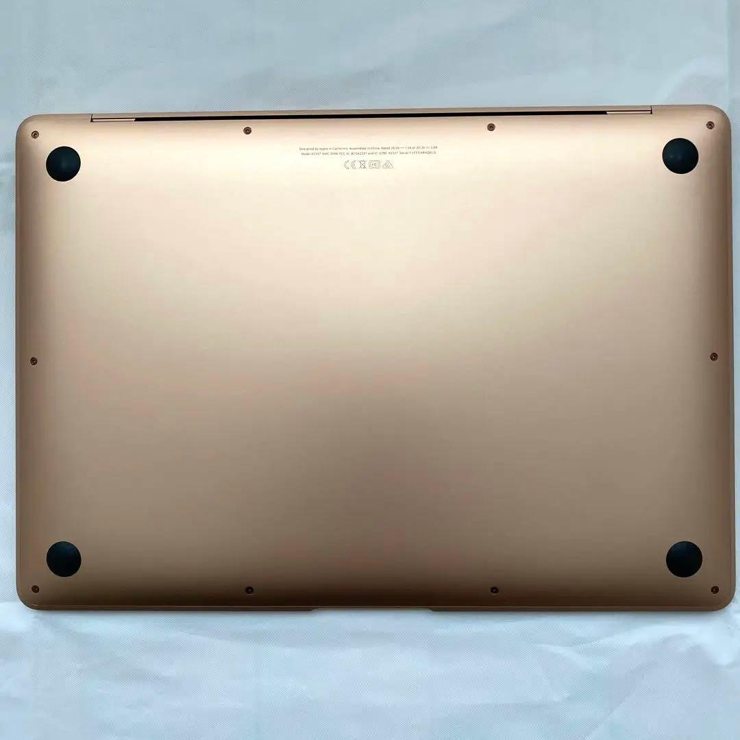 【美品】MacBook Air 2020_M1/8GB/512GB_GLD