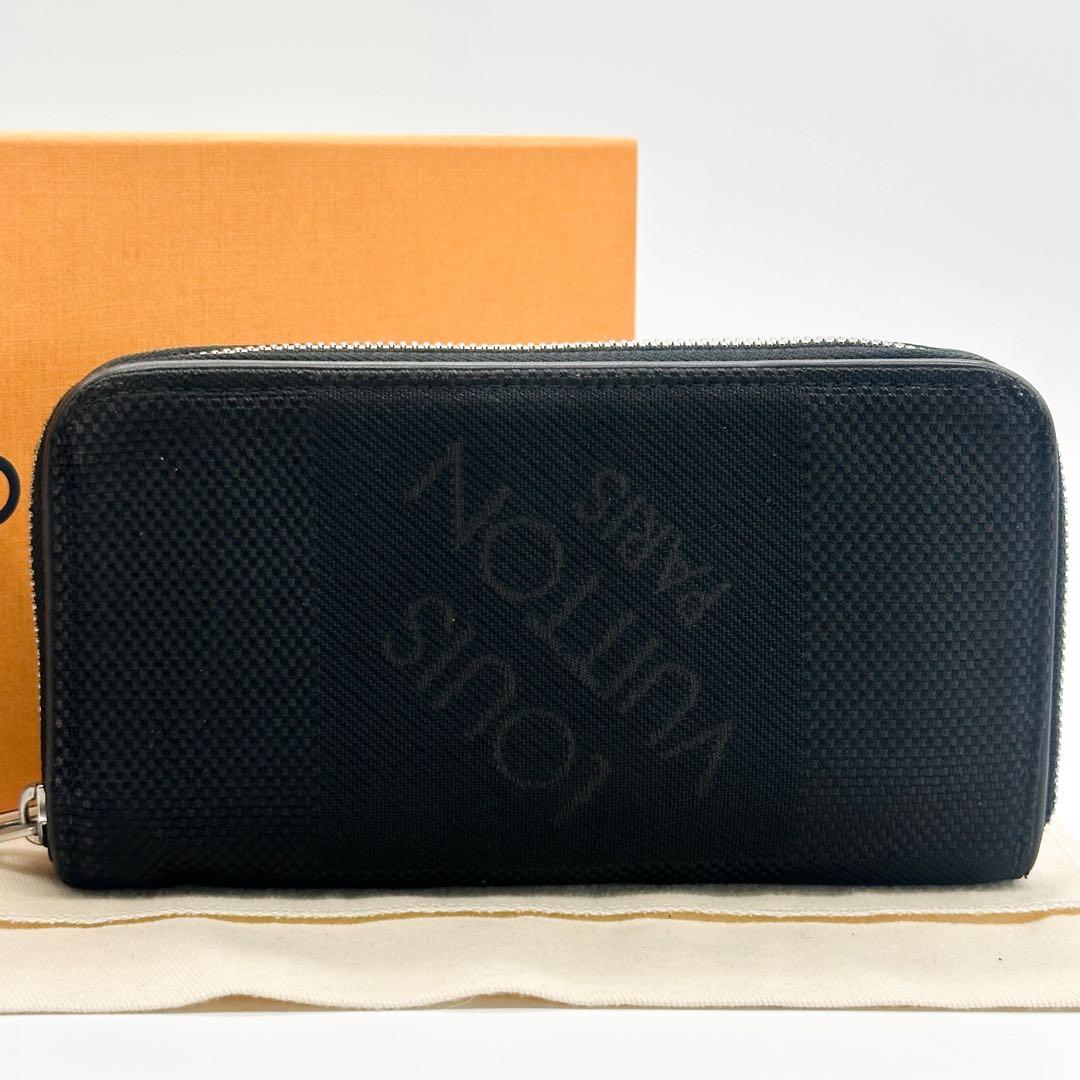 ルイヴィトン ポルトフォイユ ロン ジェアン ダミエ ヴェルティカル キャンバス