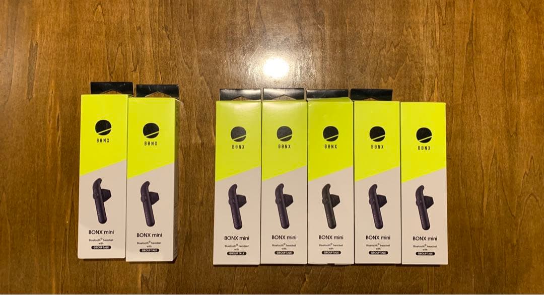 BONX インカム機能付きイヤホン　7点