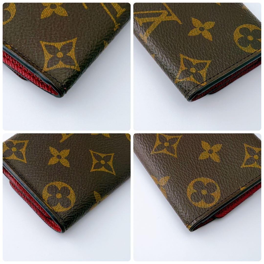 【美品】ルイヴィトン モノグラム ミュルティクレ6 キーケース フューシャ