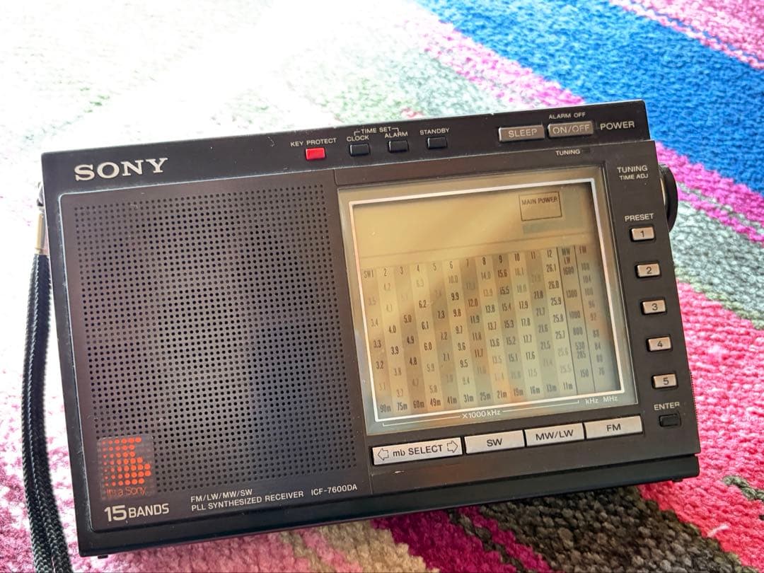 SONY ICF-7600DA 15バンドラジオ