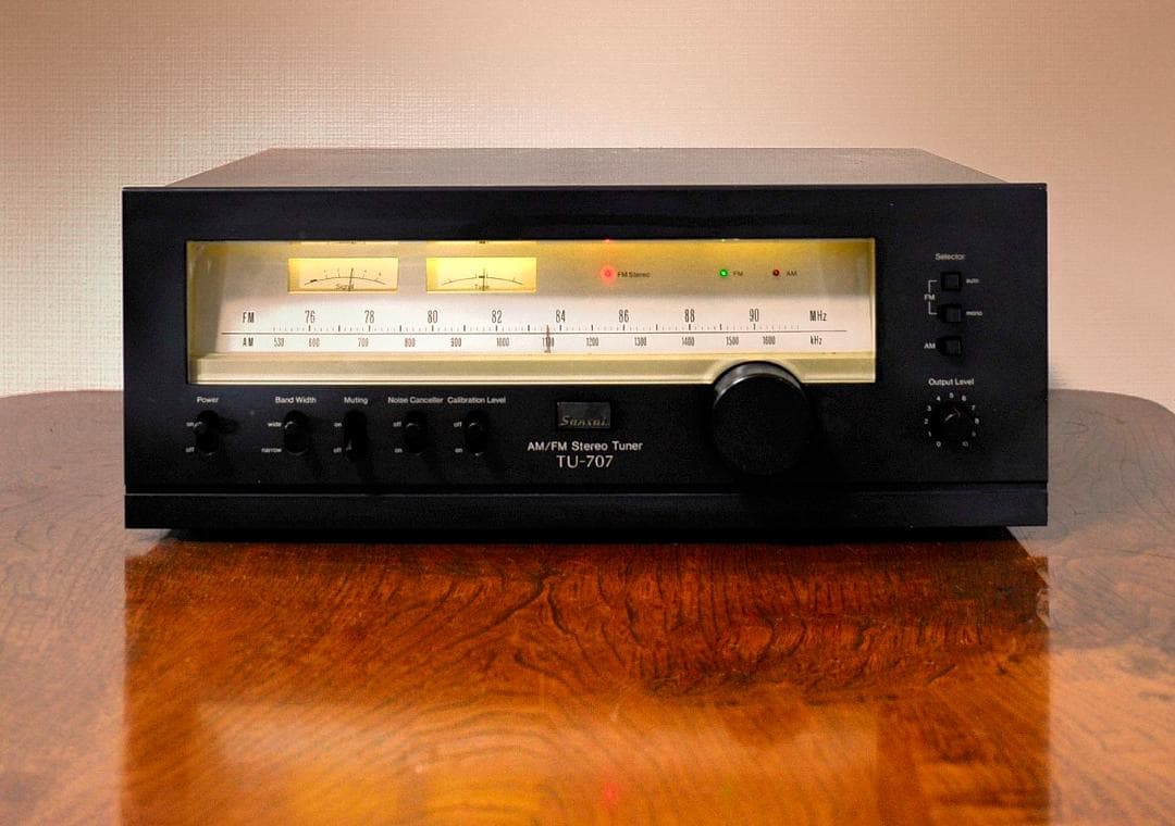 【来る4月計画の福岡分移転のため処分価格】　SANSUI TU-707　♪