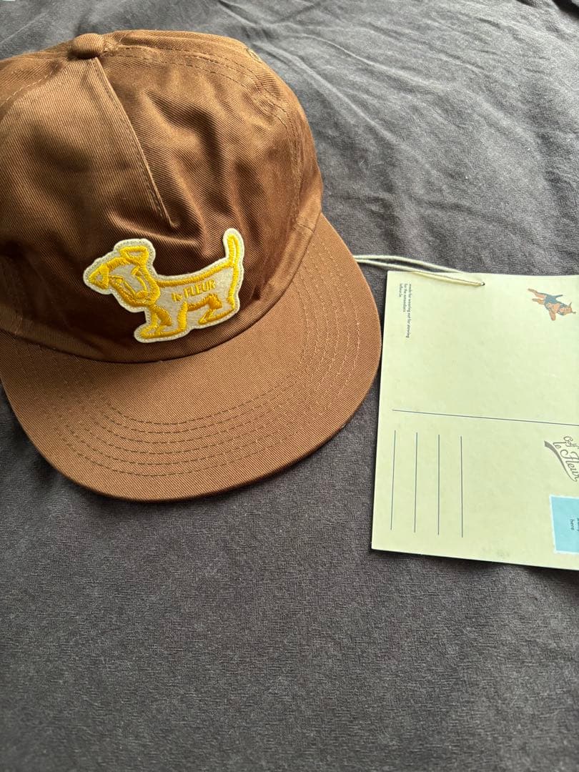 帽子 VARSITY DARRYL 5 PANEL HAT BROWN