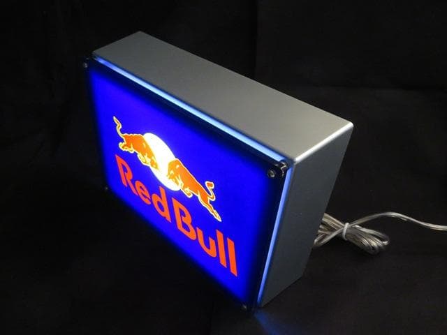 レッドブル　卓上電飾 パネル型　店舗用　非売品