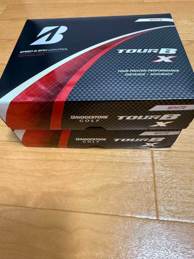 BRIDGESTONE TOUR B X ゴルフボール ホワイト2箱