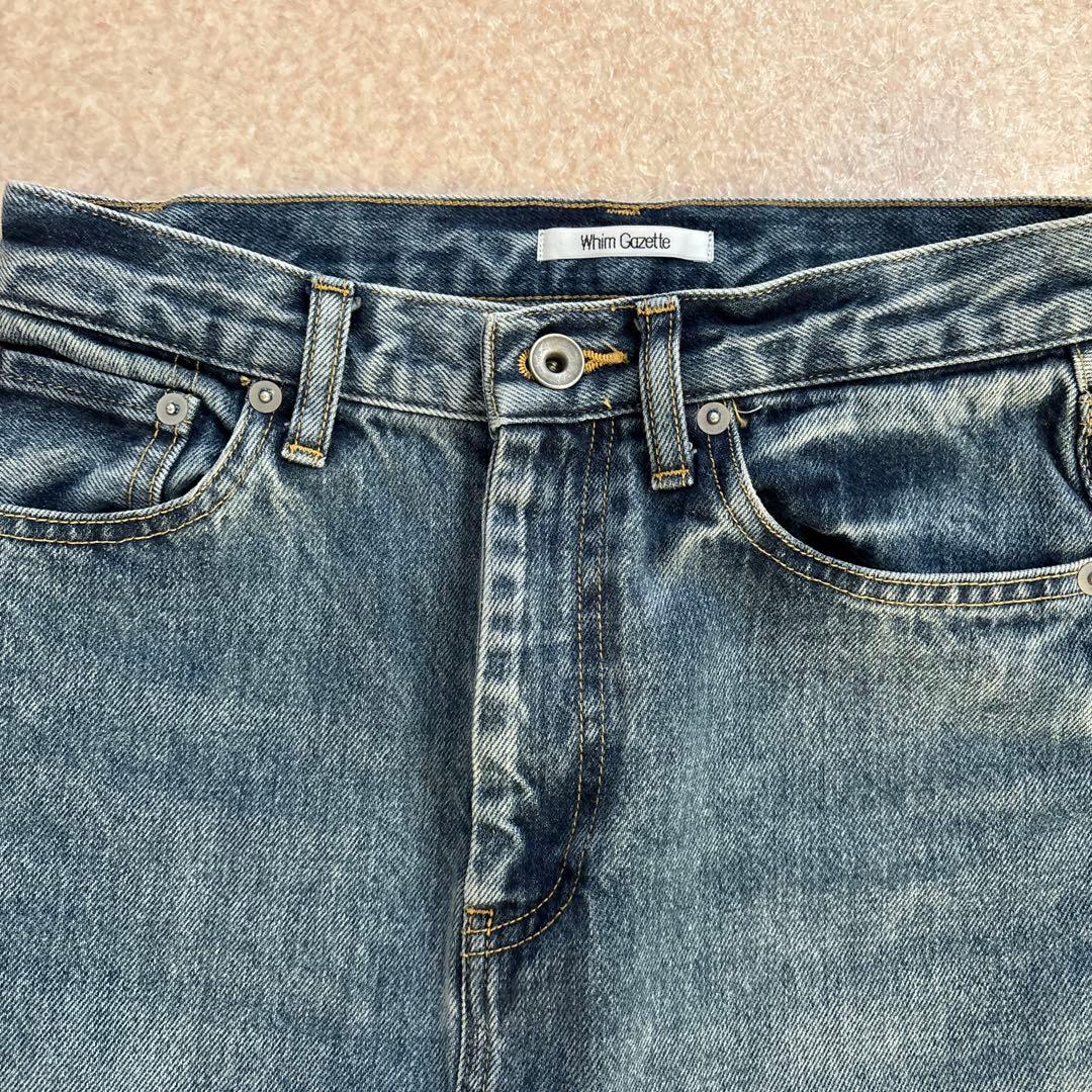 Whim Gazette デニムスリットスカート