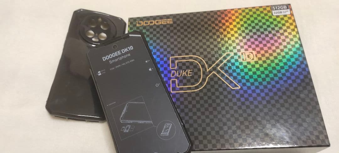 DOOGEE DK10 5G タフネススマホ 512GB SIMフリー