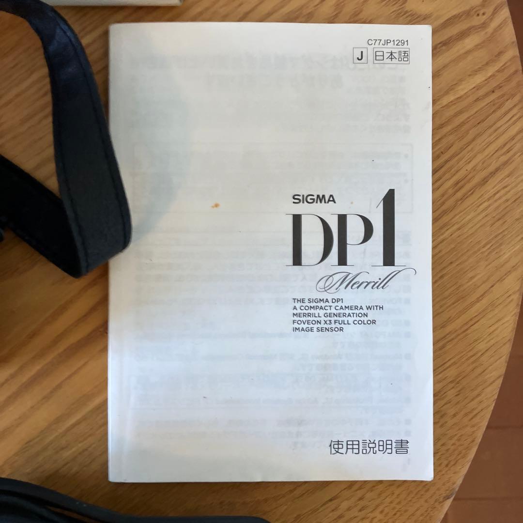 Foveonセンサー最高画質 即戦力付属品完備SIGMA DP1 Merrill