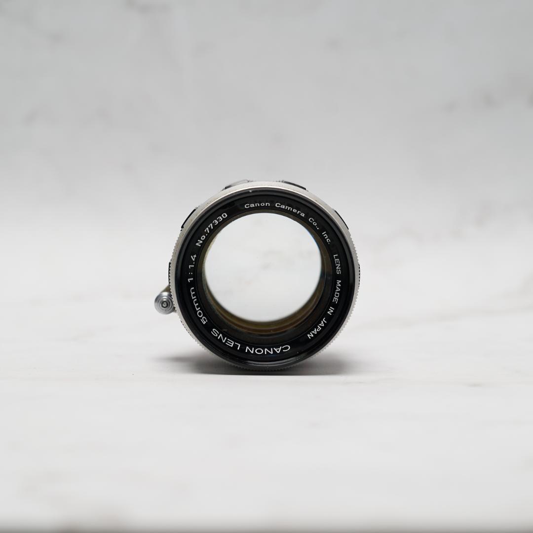 レンズ(単焦点) canon 50 F1.4 L39 LTM