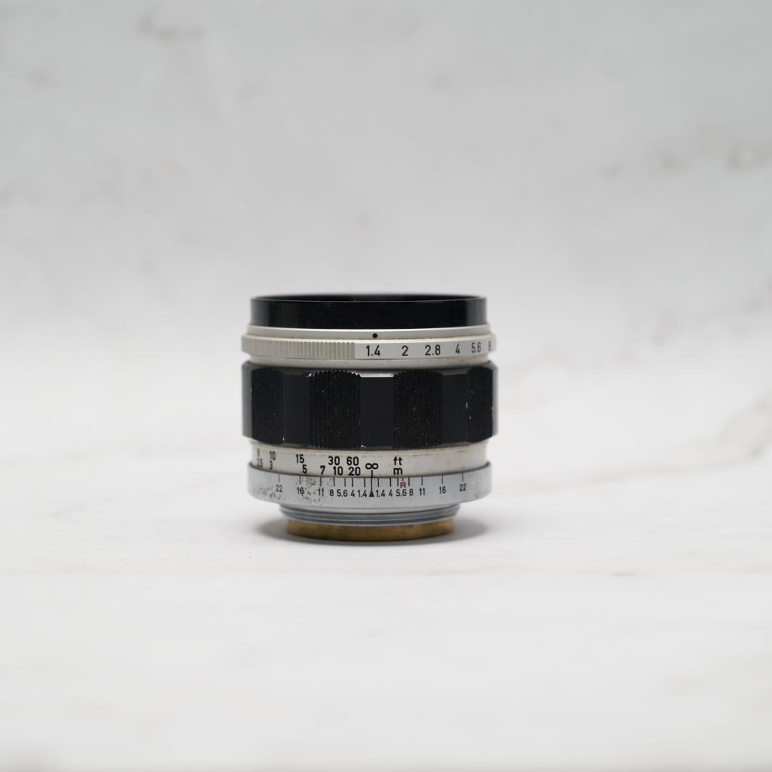 レンズ(単焦点) canon 50 F1.4 L39 LTM