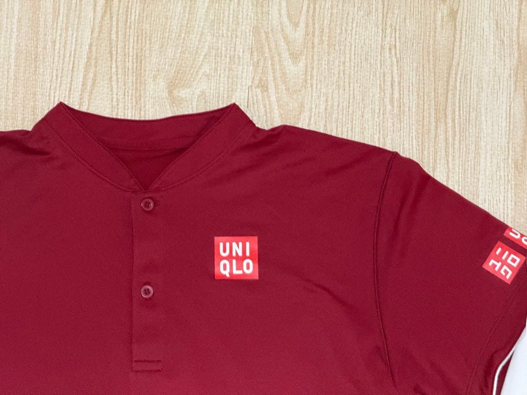 フェデラー使用モデルRFドライEXポロシャツ ユニクロ　テニス