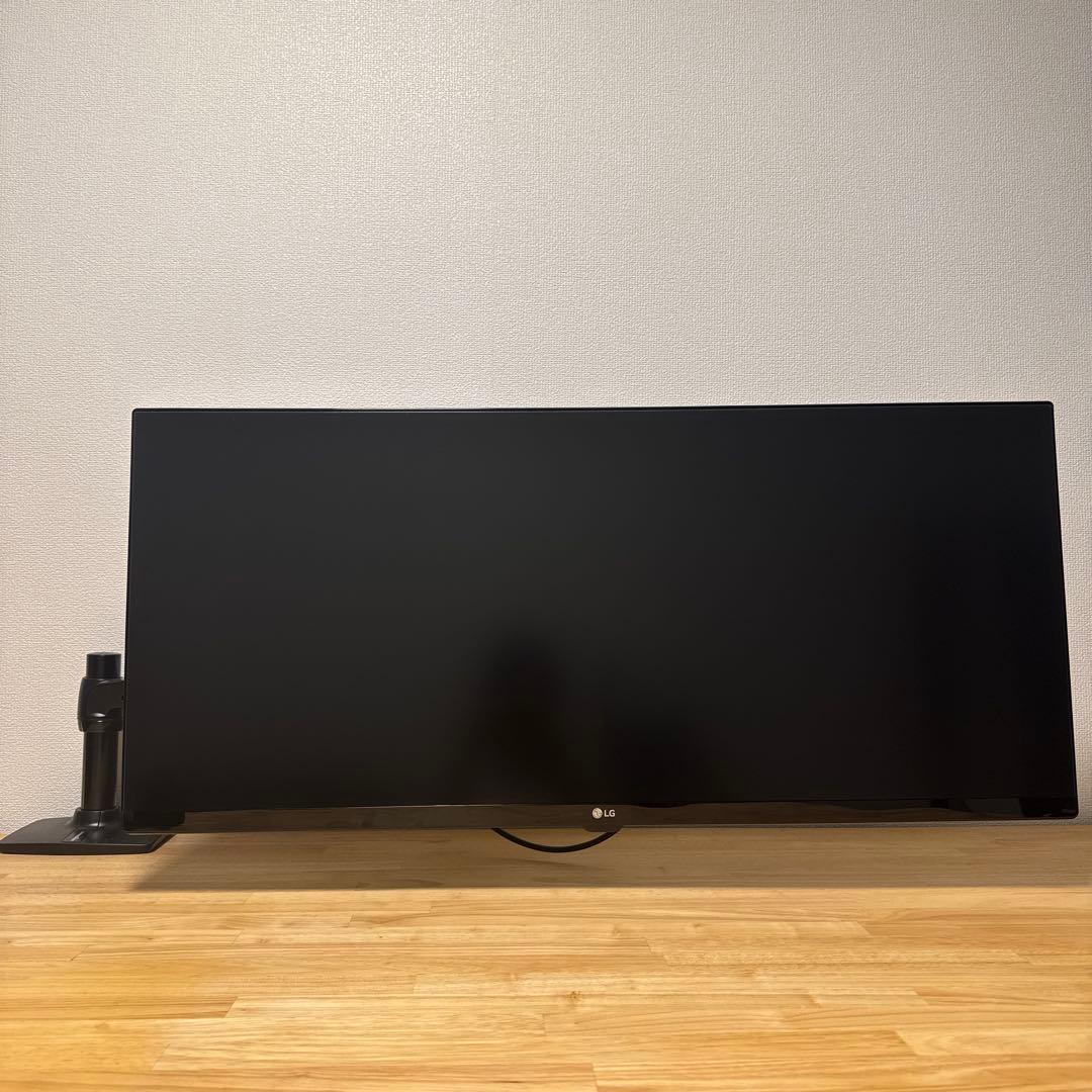 LG モニター ディスプレイ 34WL750B（アーム付きスタンドなし）