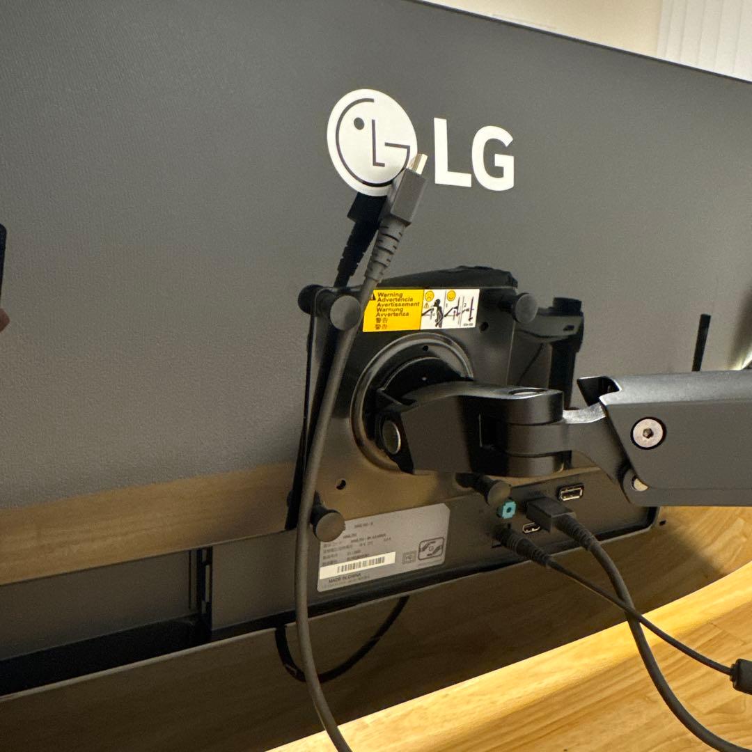 LG モニター ディスプレイ 34WL750B（アーム付きスタンドなし）